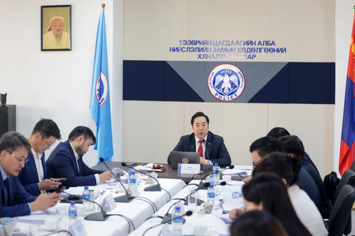 НИТХ-ын зөвлөлийн хуралдаанаар нийслэлийн замын хөдөлгөөний хяналтын газрын танилцуулгыг сонслоо